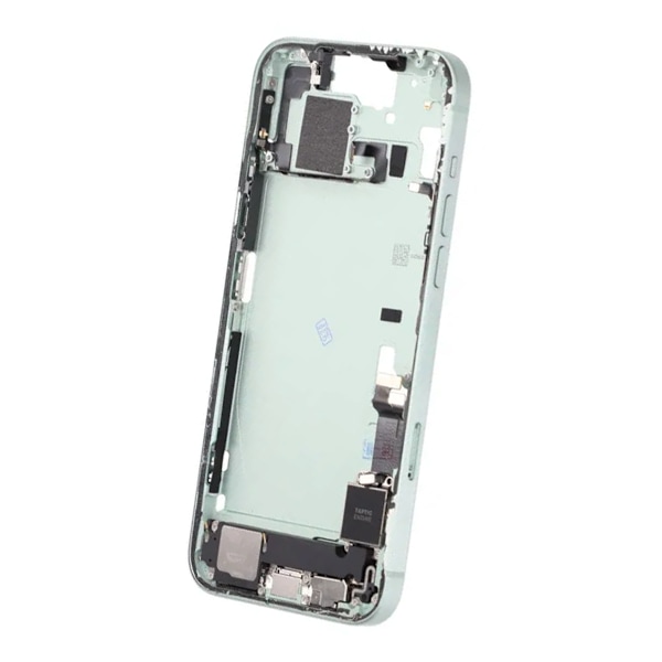 Mittenram med smådelar för iPhone 15 Plus - Grön OEM