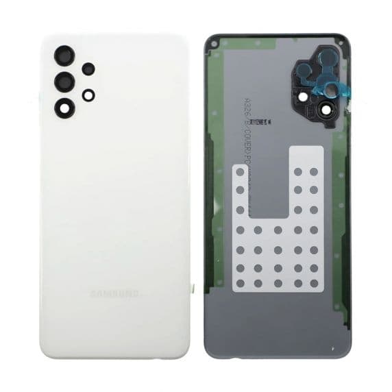 Samsung A32 5G Baksida med tejp - Vit Svart