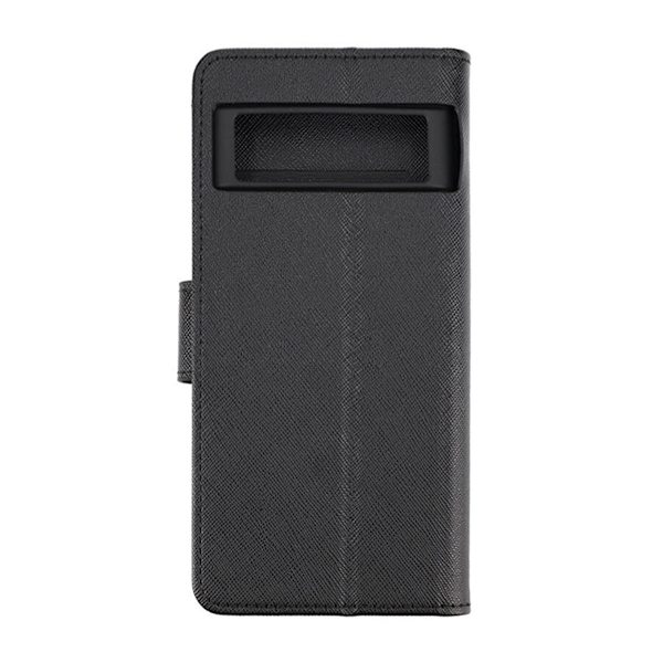 Google Pixel 7 Plånboksfodral med Stativ - Black