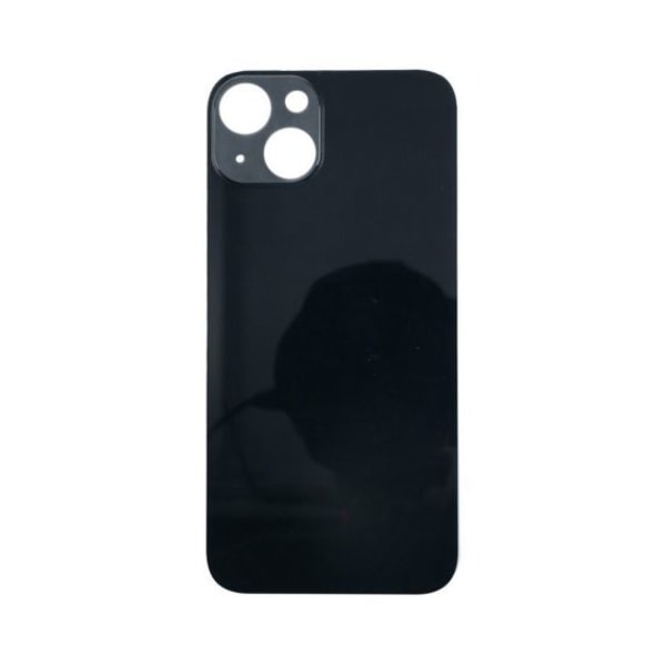 iPhone 13 Back Cover Black-Big Camera Hole Size med tejp