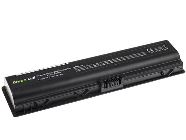 Battery for Green Cell Battery for HP Pavilion DV2000, DV6000 etc. 4400mAh, 11.1V
