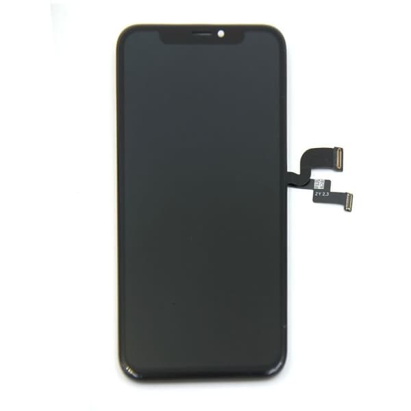 iPhone X Skärm Med LCD Display - (Livstidsgaranti) Svart