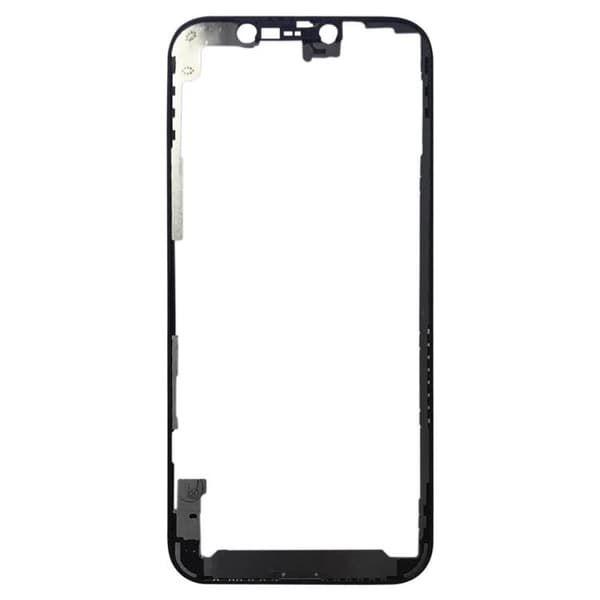 Original LCD Ram Främre för iPhone 12 - Svart Svart