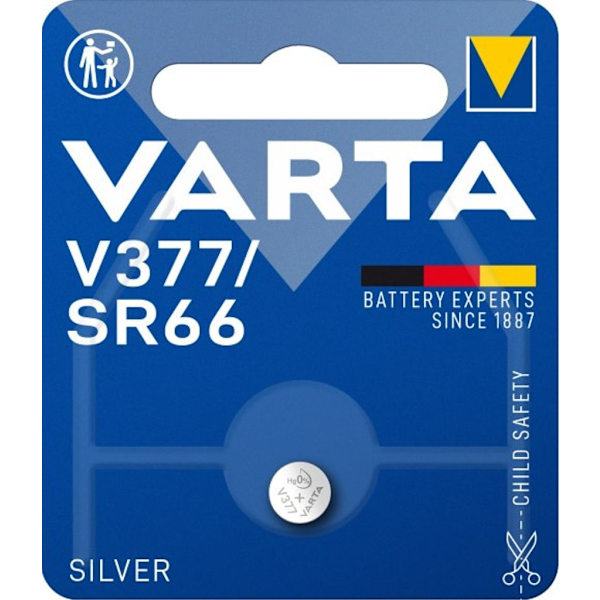 VARTA Silver Coin button cell battery V377 / SR66