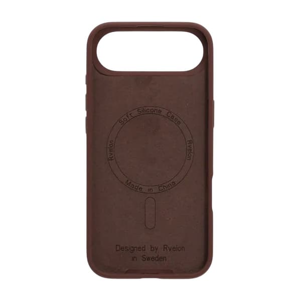 Rvelon Mobile Case Silicone MagSafe for iPhone Air - Brown