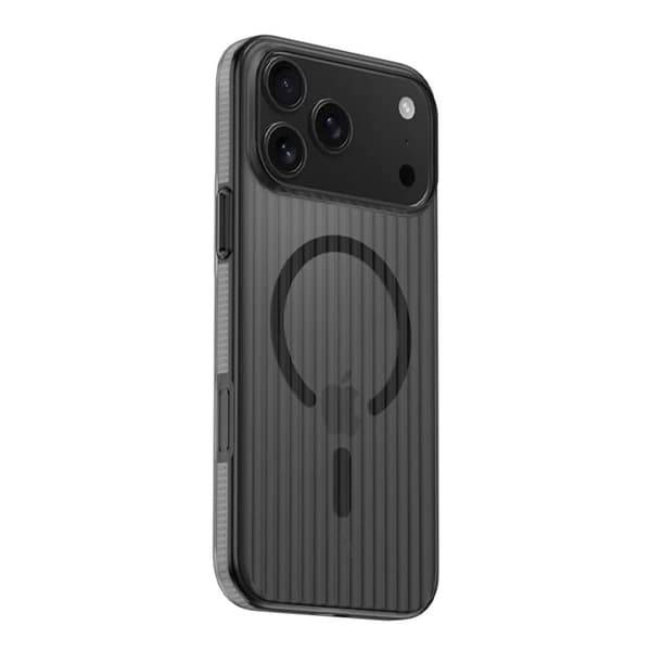 Rvelon Corrugated Magsafe Mobile Case for iPhone 17 Pro - Gray