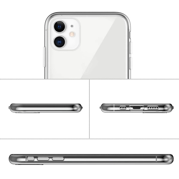 iPhone 11 Mobilskal TPU - Transparent
