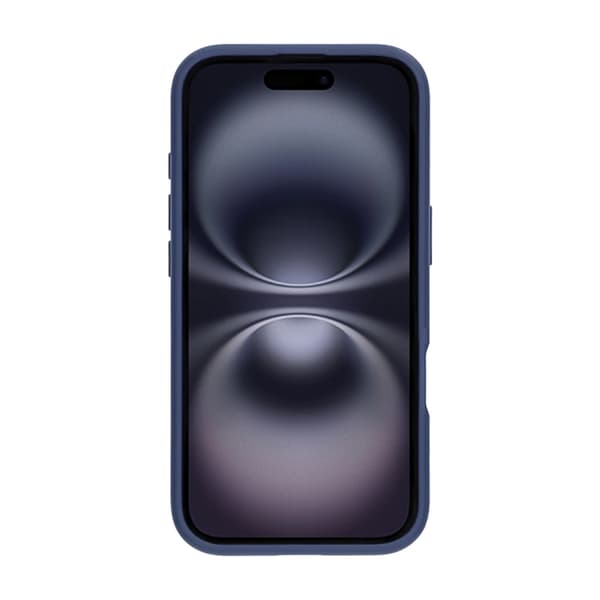 Matte case 360 ​​rotating bracket Mobile Phone Case For iPhone 16 Pro Max Blue