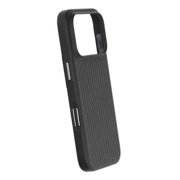 Korrugerat Skal med Magsafe för iPhone 17 Pro Max - Svart