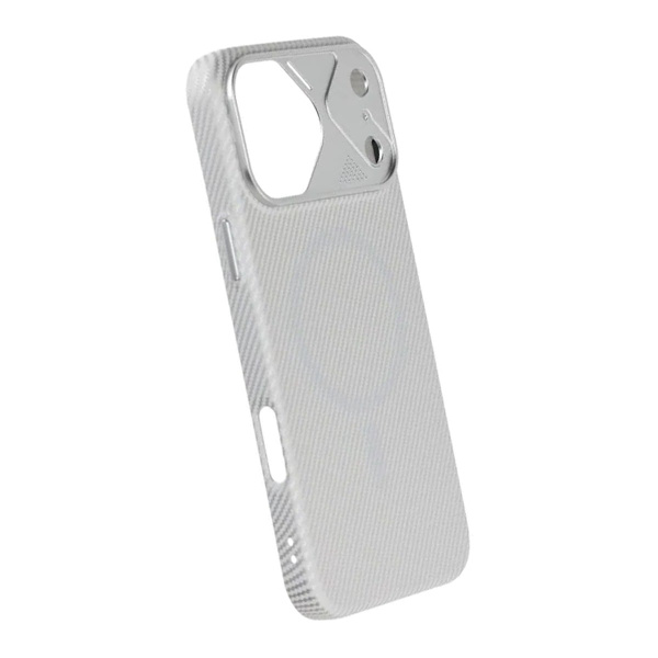Amru Water Print Phone Case - iPhone 17 Pro Max Silver