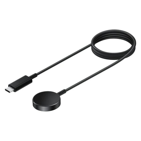Charger for Samsung Galaxy Watch, USB-C, 1m - Black
