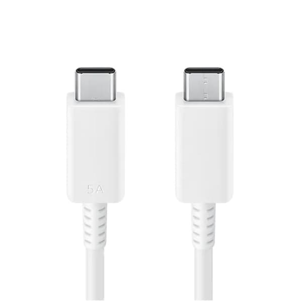 Samsung USB-C till USB-C 100W 5A 1,8m - Vit