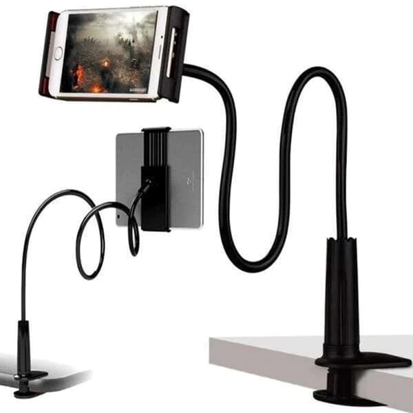 360 degree Rotating Overlook Lazy Stand,Desktop & Bedside Holder for Phone Tablet