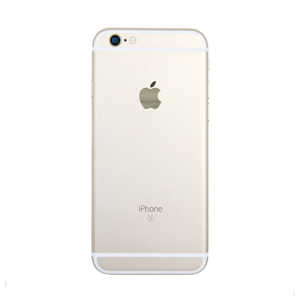 iPhone 6S Baksida med Komplett Ram - Guld