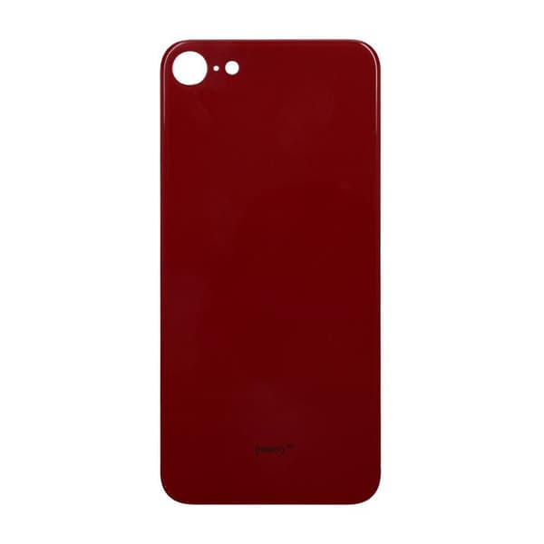 iPhone SE 2020 Back Glass with Adhesive Tape - Red