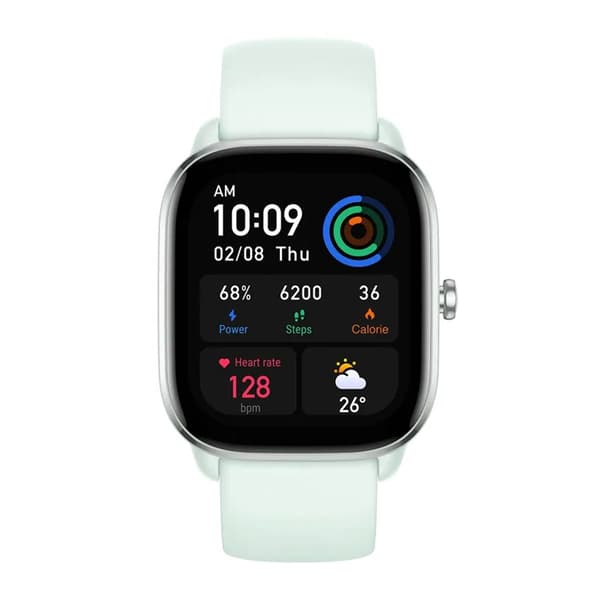 Amazfit GTS 4 Mini - 6 Månader Garanti Begagnad i Nyskick - Mint Blå