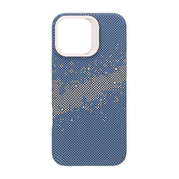Magsafe Case and Stand for iPhone 16 Pro Max - Blue and Gold