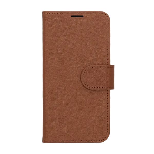 iPhone 16 Plus Wallet Case with Stand - Brown