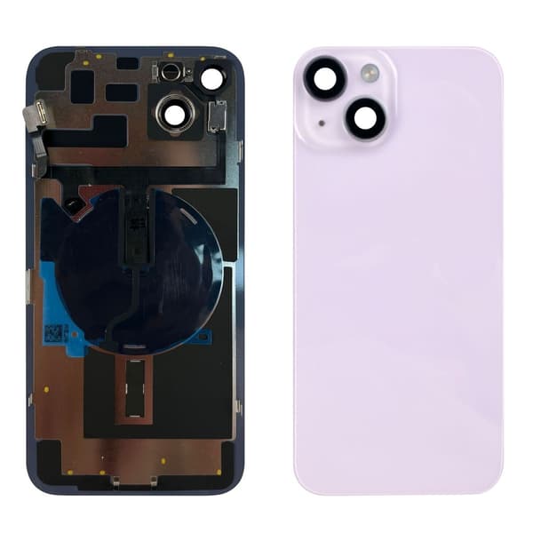 iPhone 14 Plus Back Cover with Small Parts (No Logo) - Purple