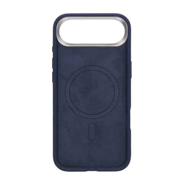 Silicone Mobile Case for iPhone Air - Blue with Camera Protection