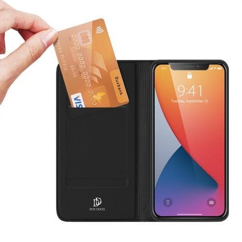 Dux Ducis Skin Pro Fodral för iPhone 12 Pro Max - Svart Svart