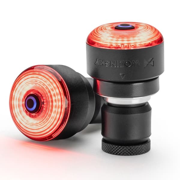 Wozinsky WIS-01 smart waterproof bicycle taillights, 2-pack – black