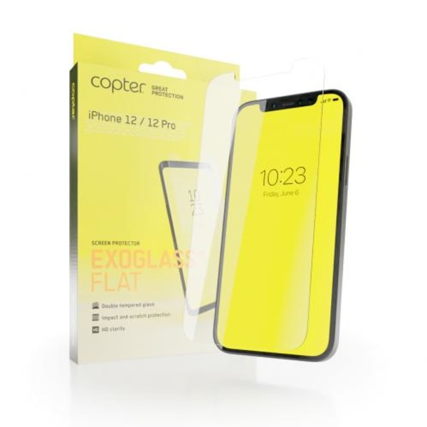 Copter Exoglass Skärmskydd för iPhone 12 Pro & iPhone 12 6.1"