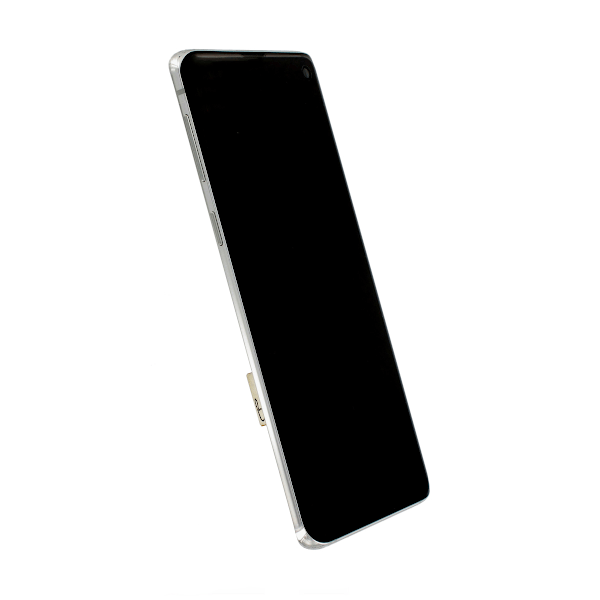 Samsung Galaxy S10 Skärm med LCD Display Original - Vit