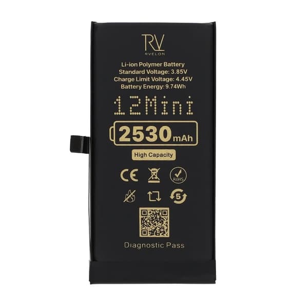 RV Battery iPhone 12 Mini 2530mAh Diagnostic Pass High
