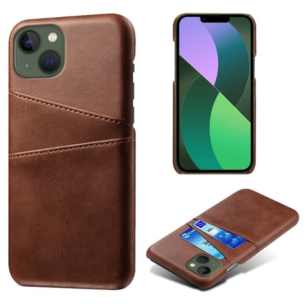 IPhone 14 Wear-resistant Smartphone Case - Brown