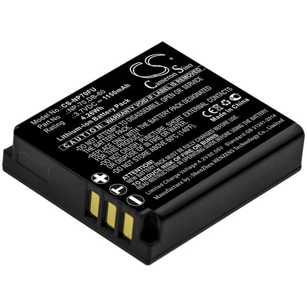 Battery for Battery for Panasonic CGA-S005 & Ricoh DB-60