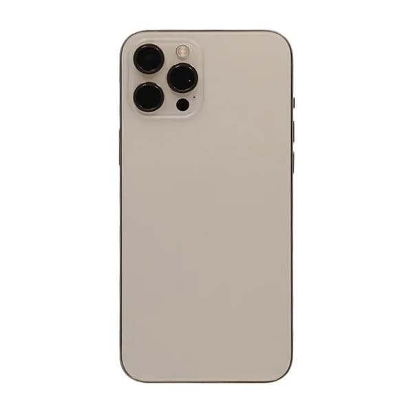 iPhone 12 Pro Max Back Cover Complete OEM Gold With Small Parts
