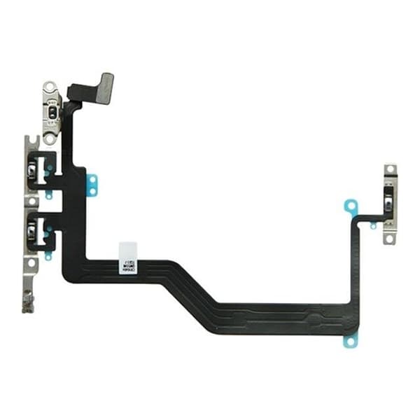 Original iPhone 12 Pro Max Flexkabel För Strömknapp & Volymknapp Svart