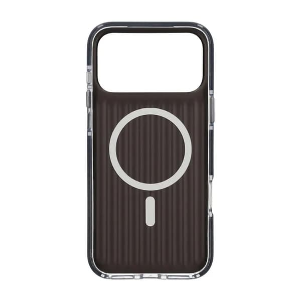 Corrugated Magsafe Mobile Case for iPhone 17 Pro Max - Black