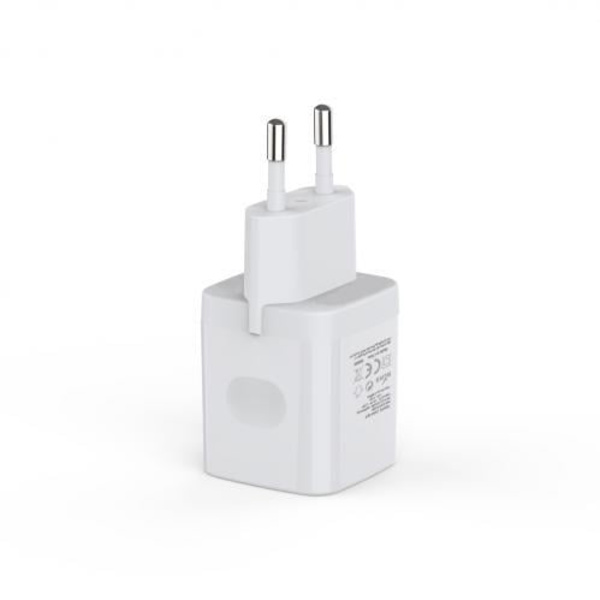 SiGN Väggladdare USB-C PD 20W - Vit | Stöd för snabbladdning