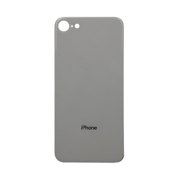iPhone 8 Back Cover OEM White-Big Camera Hole Size