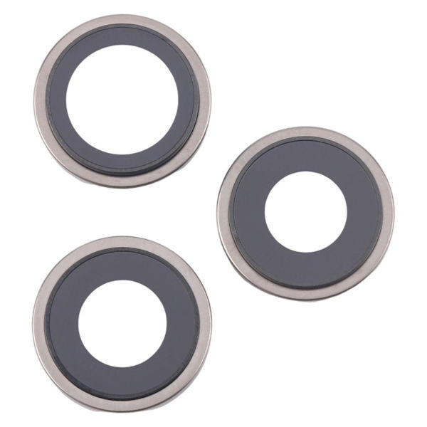 iPhone 16 Pro Max Camera lens cover, 3-pack - Titanium