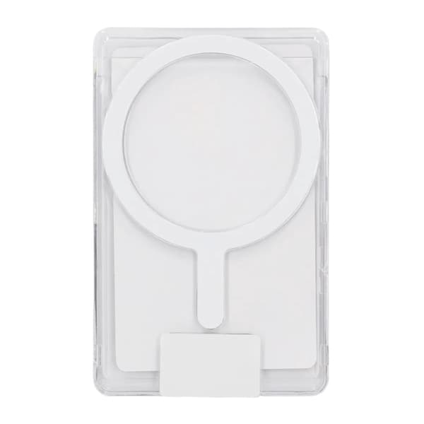 Rvelon MagSafe korthållare med metallstativ - Transparent