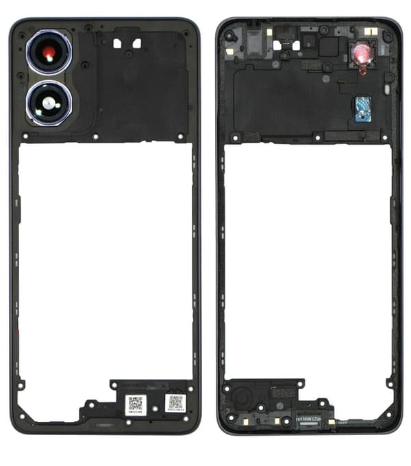 Motorola Moto G05 Middle frame - Nightshade