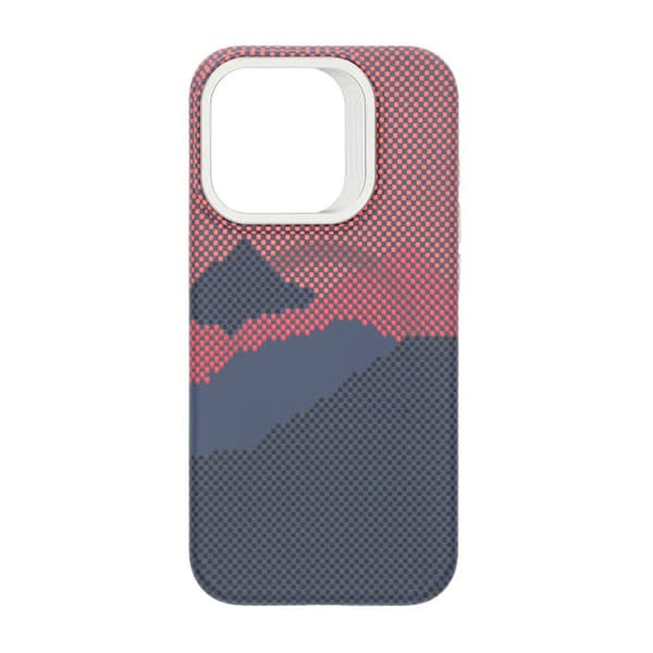 Magsafe Case and Stand for iPhone 15 Pro - Mountain Red