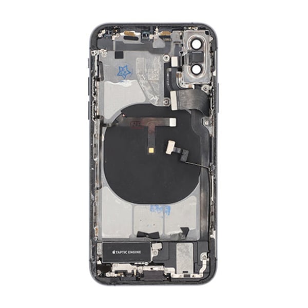 iPhone XS Baksida med Komplett Ram - Svart