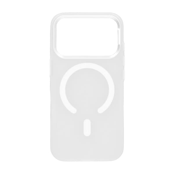 Mobile case with camera protection for iPhone 17 Pro Max - Frosted White