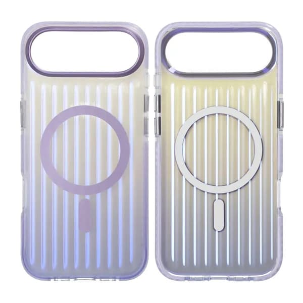 Mobile Case Corrugated MagSafe for iPhone Air - Light Purple