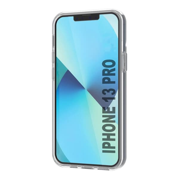 iPhone 13 Pro Mobile Case with Card Holder TPU Rvelon - Transparent