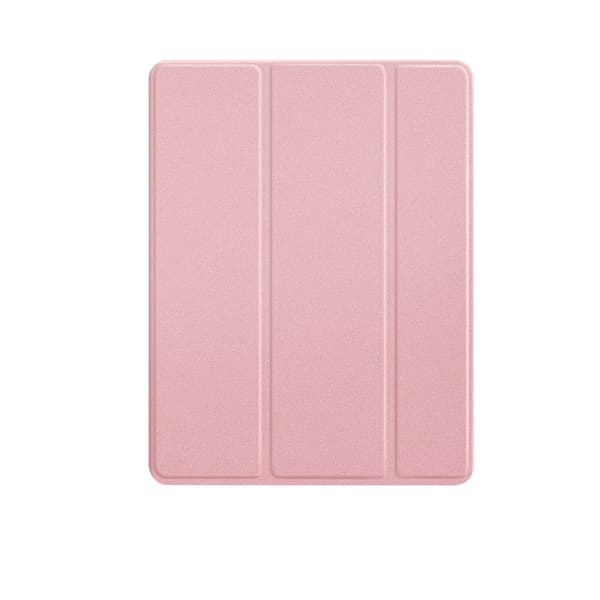 iPad 10.2" 2021/2020/2019 Tri-fold Cover with Pen Compartment - Pink