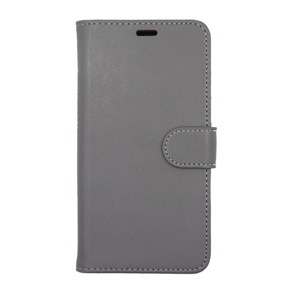 iPhone X/XS Plånboksfodral Magnet Läder med Stativ - Grå
