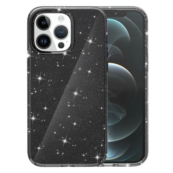 AMORUS iPhone 12 Pro Max Case Glitter - Black