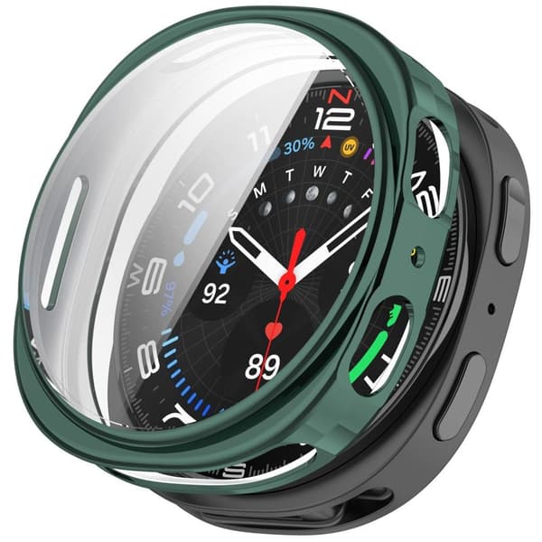 Samsung Galaxy Watch9 44mm TPU Watch Case with Screen Protector - Green