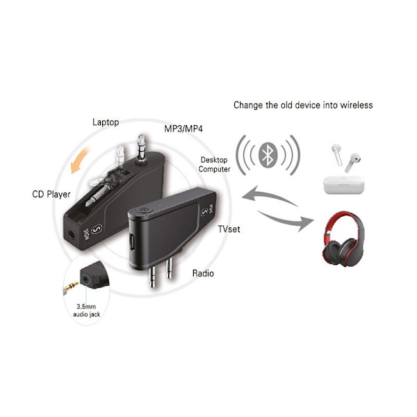 SiGN Bluetooth Adapter till Flyg 3.5mm