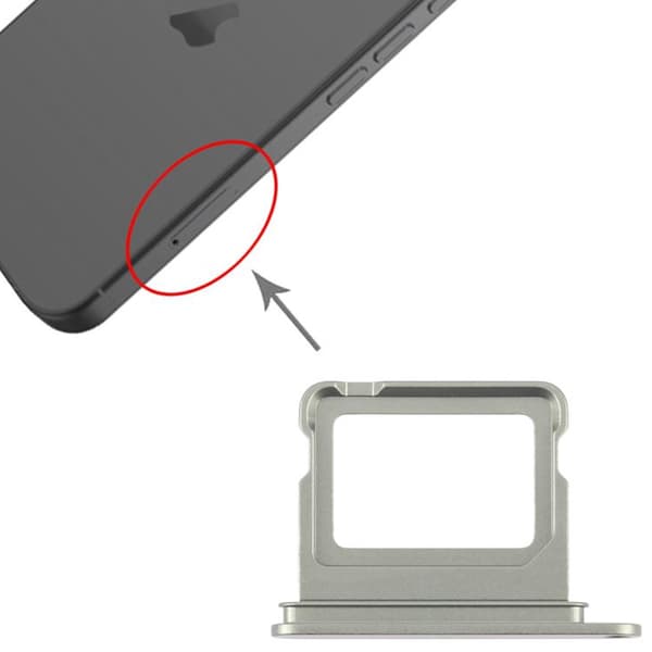 SIM card holder for iPhone 17 - Green